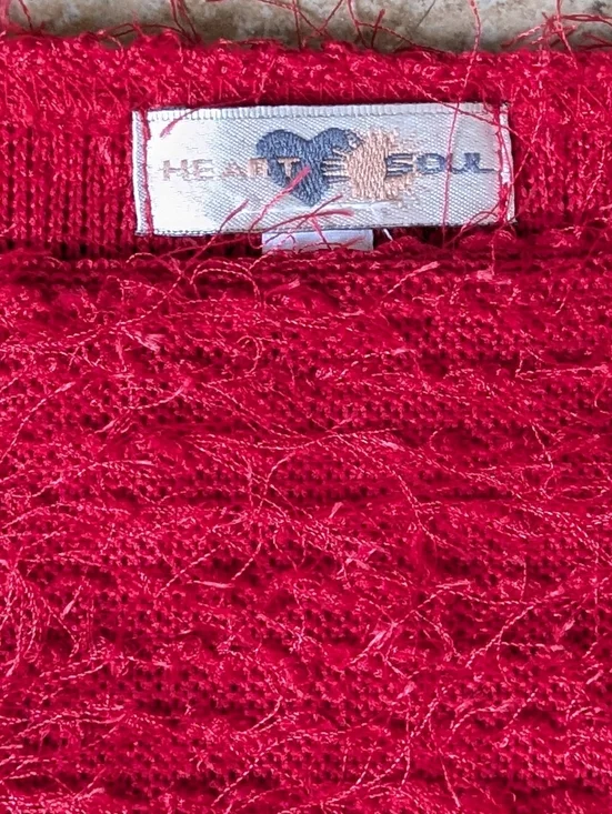 Y2K VINTAGE eyelash tank TOP S M - Picture 10 of 10